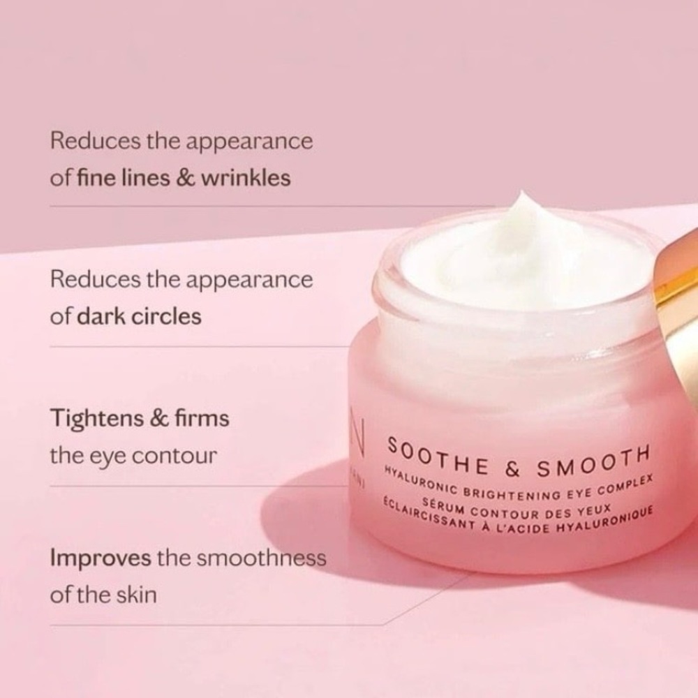 MZ SKIN Soothe & Smooth Hyaluronic Brightening Eye Complex 14ml Full Size RV$165